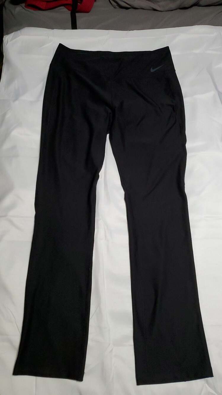 Nike Women's Legend Poly Straight Training Pants Black XL